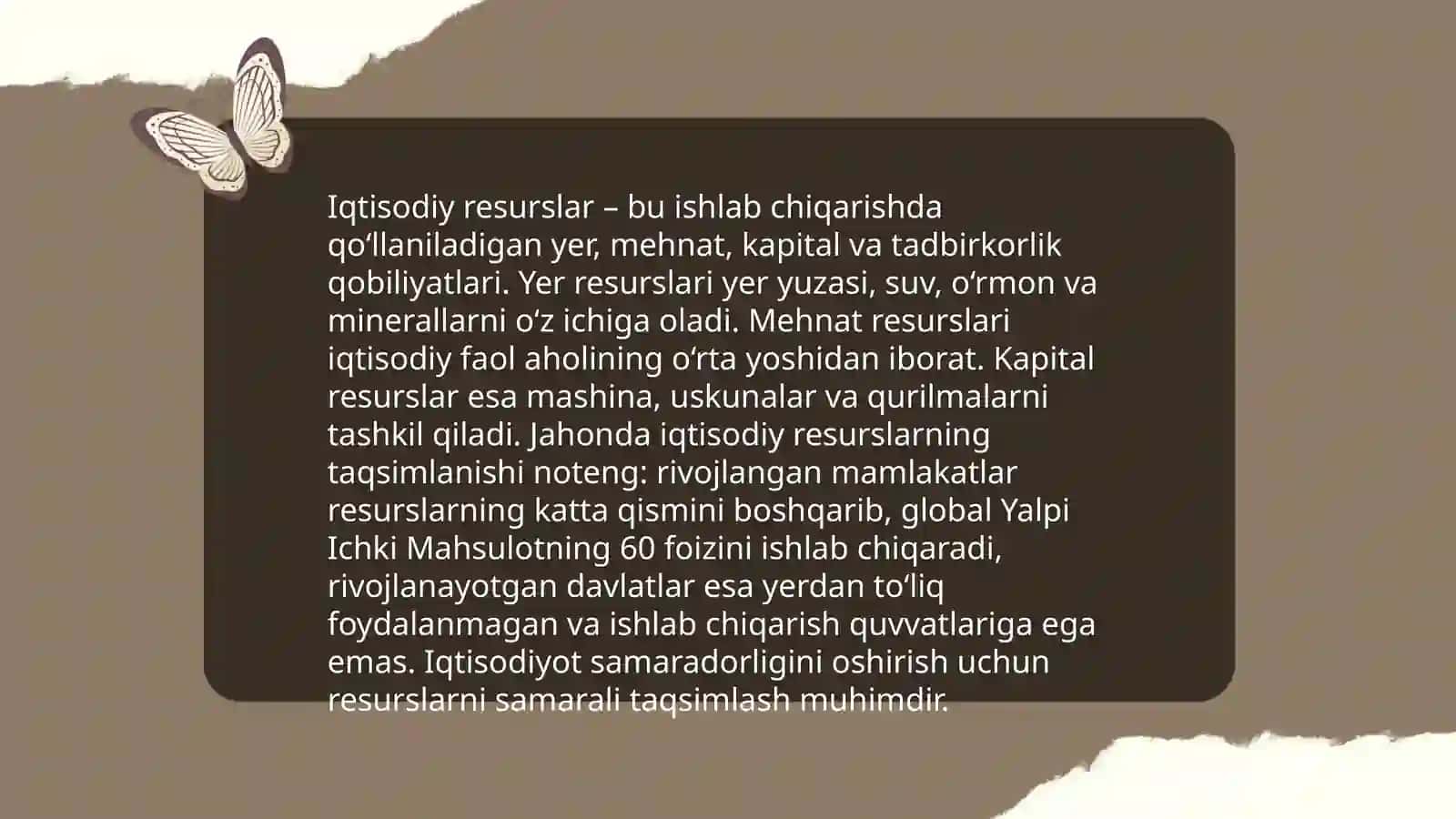 Iqtisodiy tizimlarning asosiy turlari 4