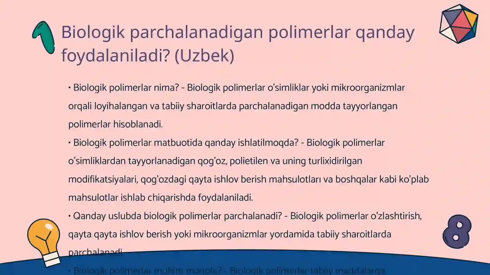 Biologik parchalanadigan polimerlar 4