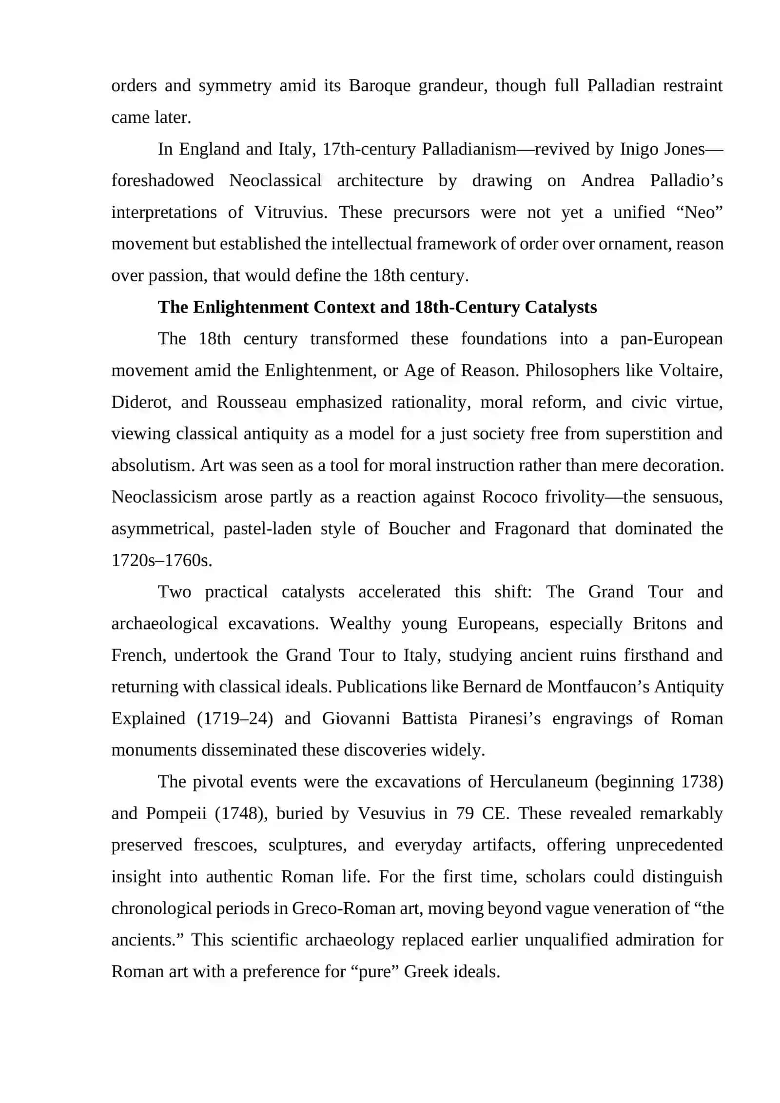 English Classicism Literature Course Work 4