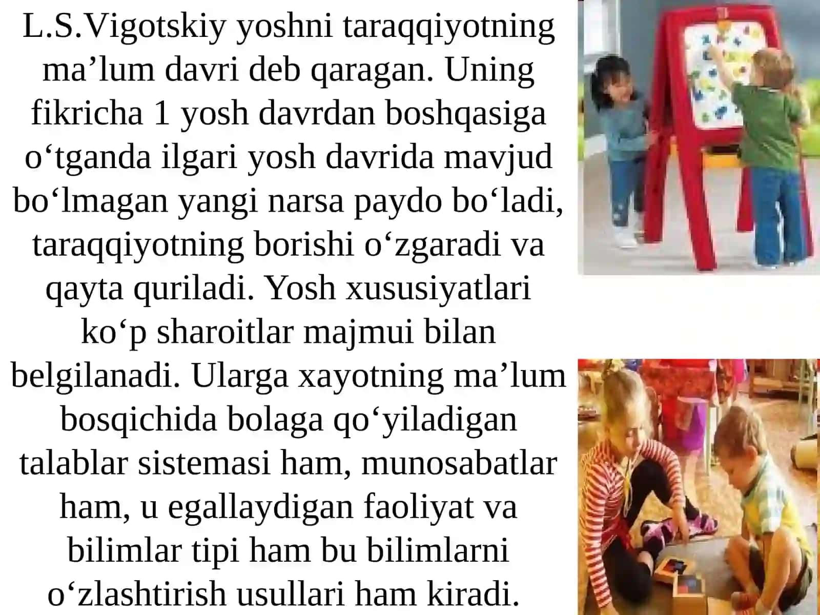 Yoshdavrlarni tabaqalash va yosh inqirozlari 4