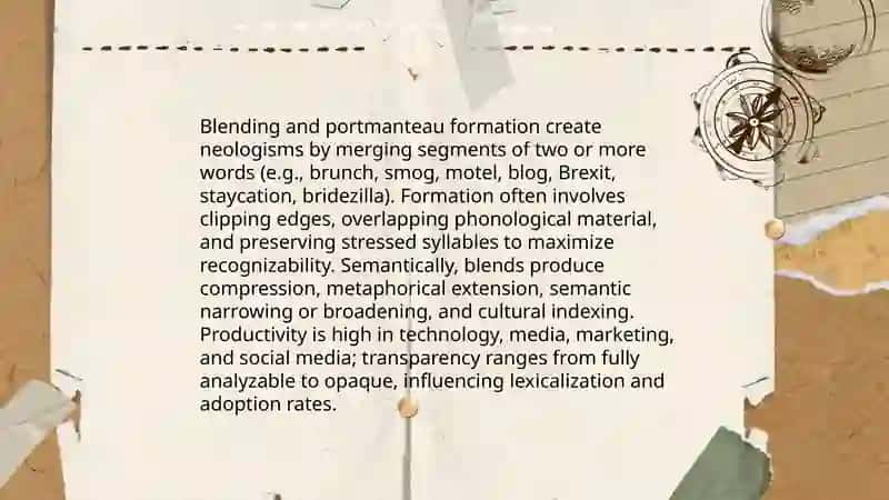 Lexical and semantic features of neologism in Modern English 4