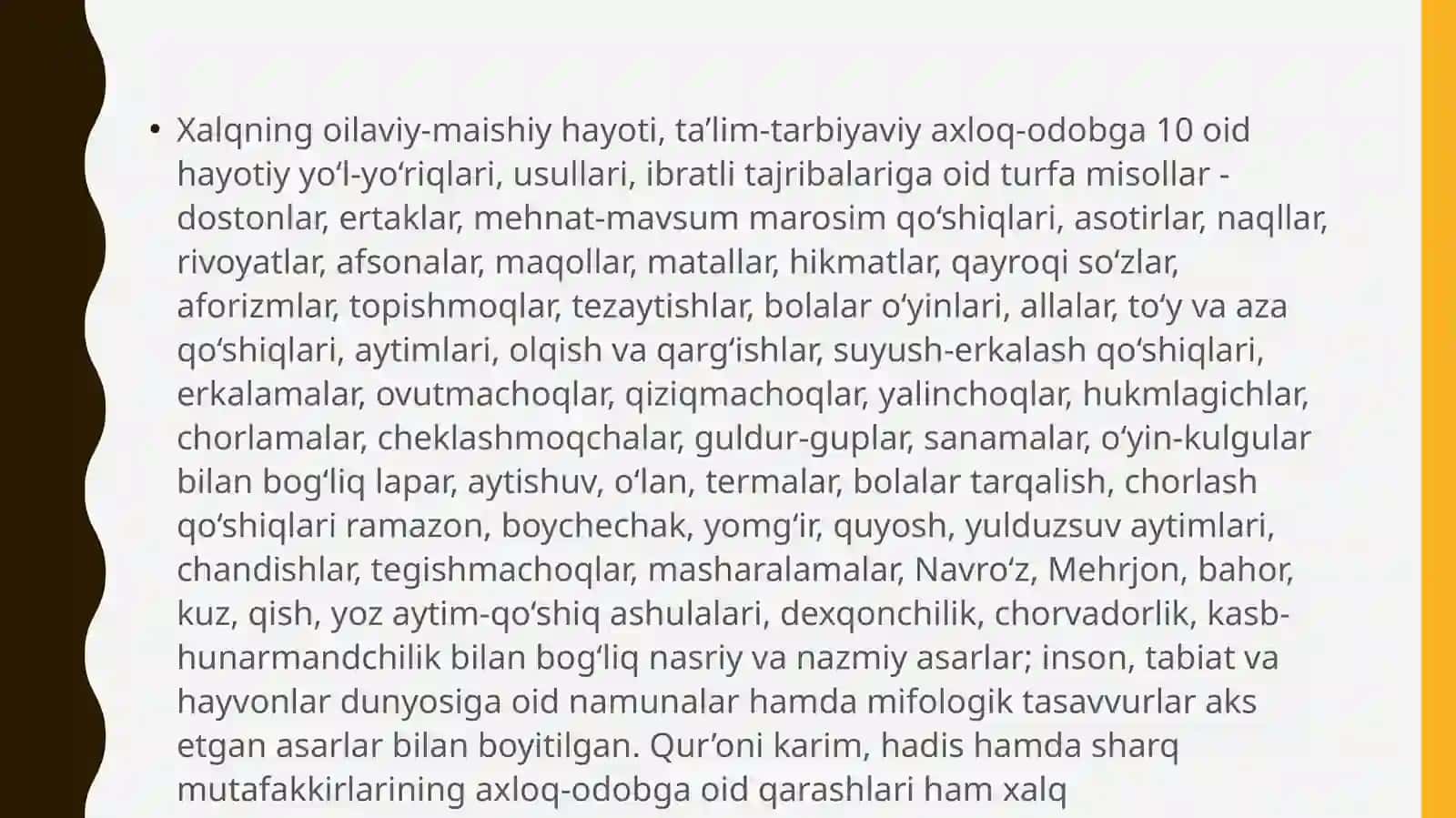 Oilada farzand tarbiyasiga oid xalq og‘zaki ijodidan foydalanish 4