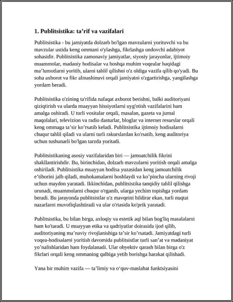 Publitsistika 4
