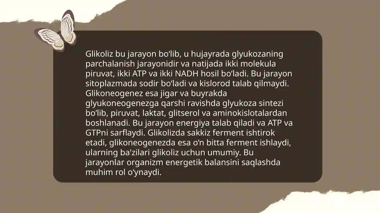 Jigarda glikoliz va gilikoneagenez boshqarilishi 4