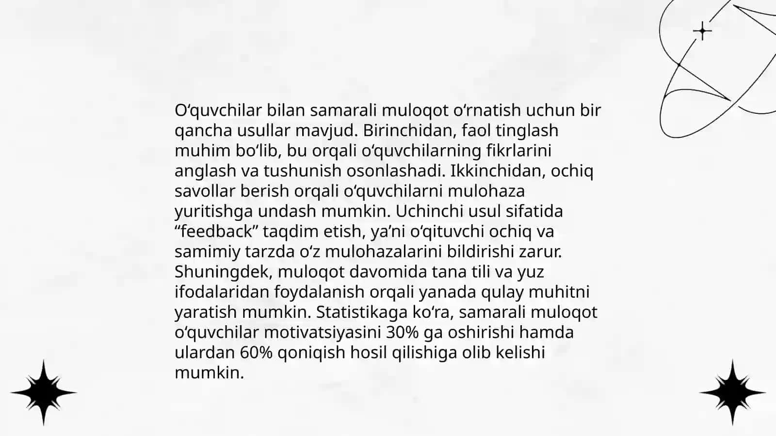 Pedagogik faoliyatda muloqot 4