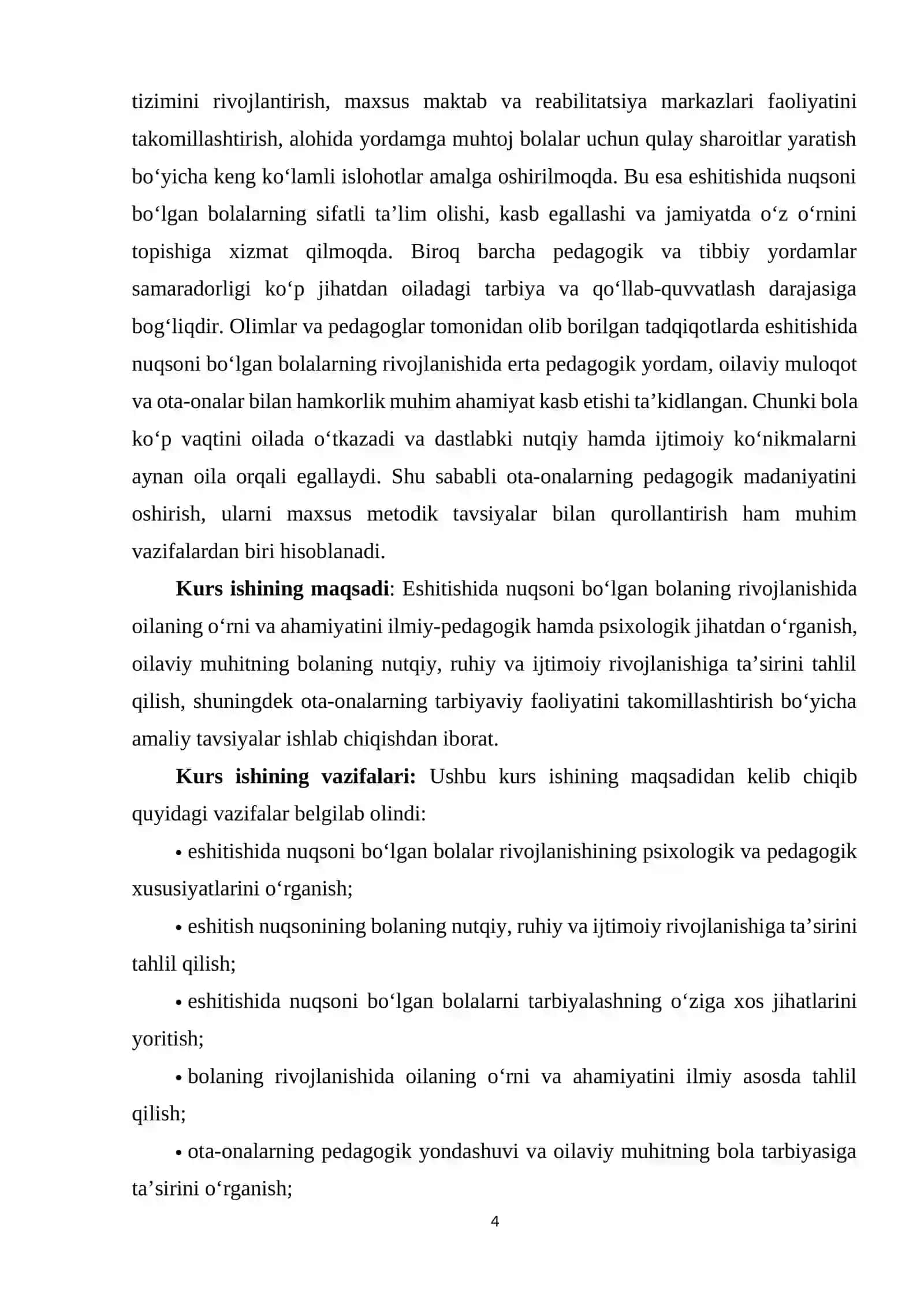 Eshitishida nuqsoni bo'lgan bolaning rivojlanishida oilaning roli 4
