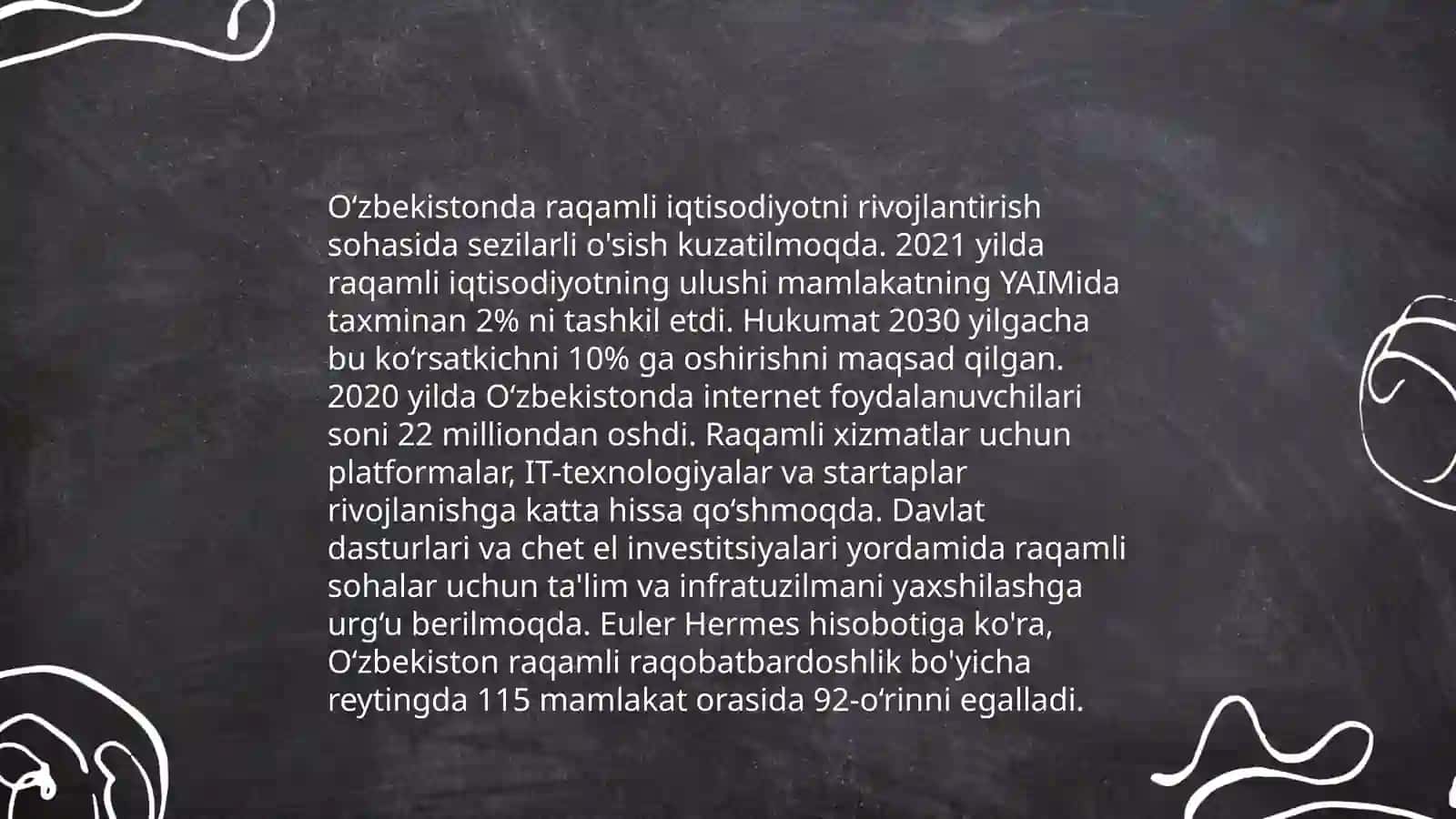 Oʻzbekistonda axborot-kommunikatsiya sohasini rivojlantirishdagi asosiy yoʻnalishlari 4