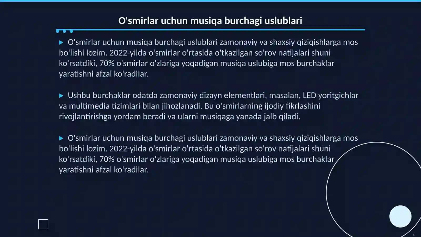 Bolalar uchun musiqa burchagi dizayni 4