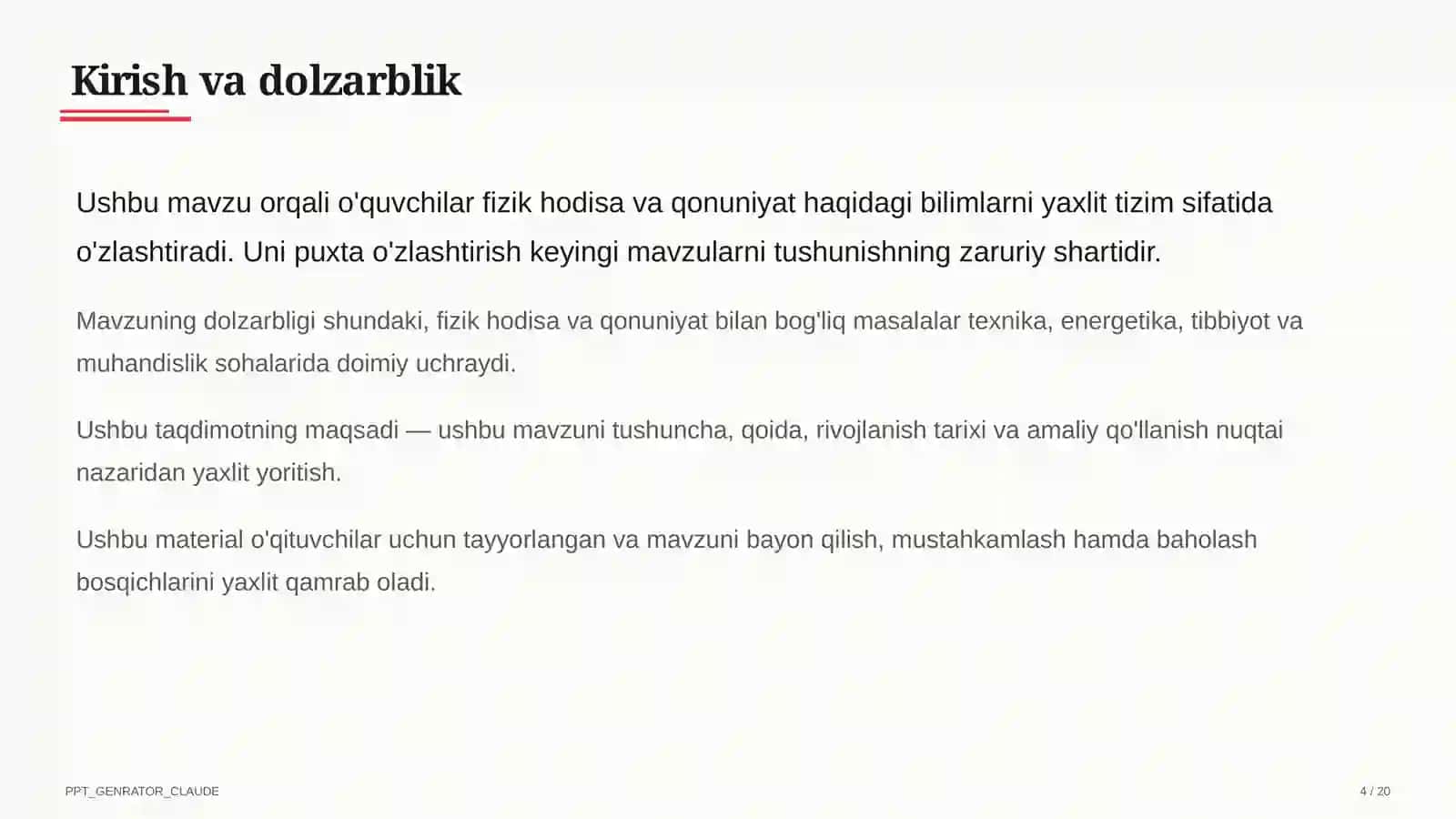 Geometrik optika: yorug'likning qaytishi va sinishi (11-sinf) 4