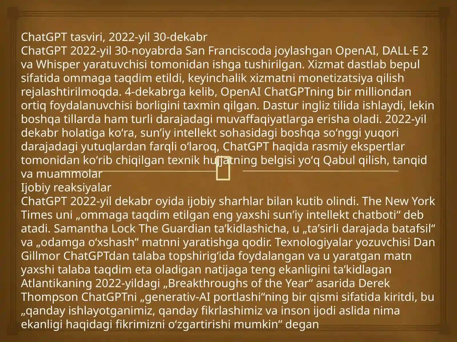 Sun'iy intellekt (SI) 4