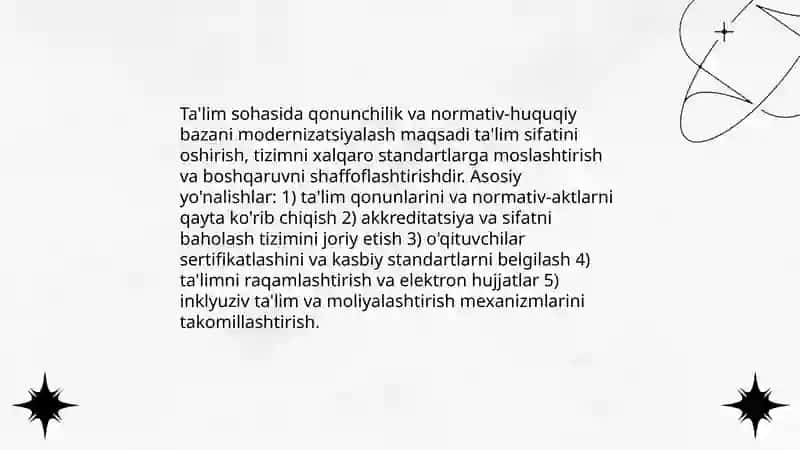 Oʻzbekiston Respublikasida taʼlim tizimini rivojlantirishning konseptual asoslari 4