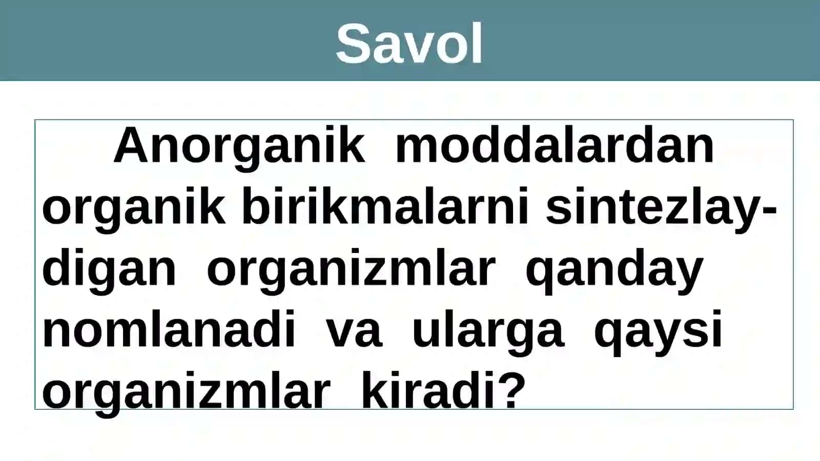 Tirik organizmlarning yashash muhiti. Suv muhiti 4