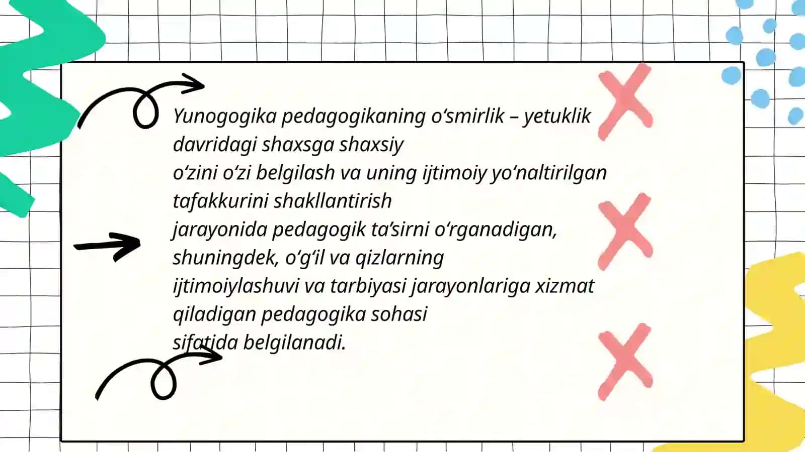 Yunogogika – pedagogikaning mustaqil sohasi sifatida 4