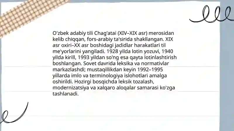 Milliy va adabiy til 4