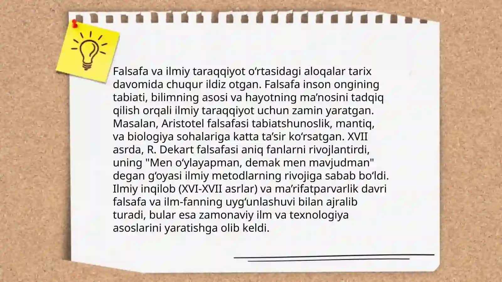 Falsafaning mohiyati va janimat taraqqiyotdagi õrni 4