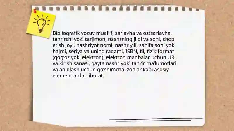 Bibliografik roʻyxat va unga havolalar 4