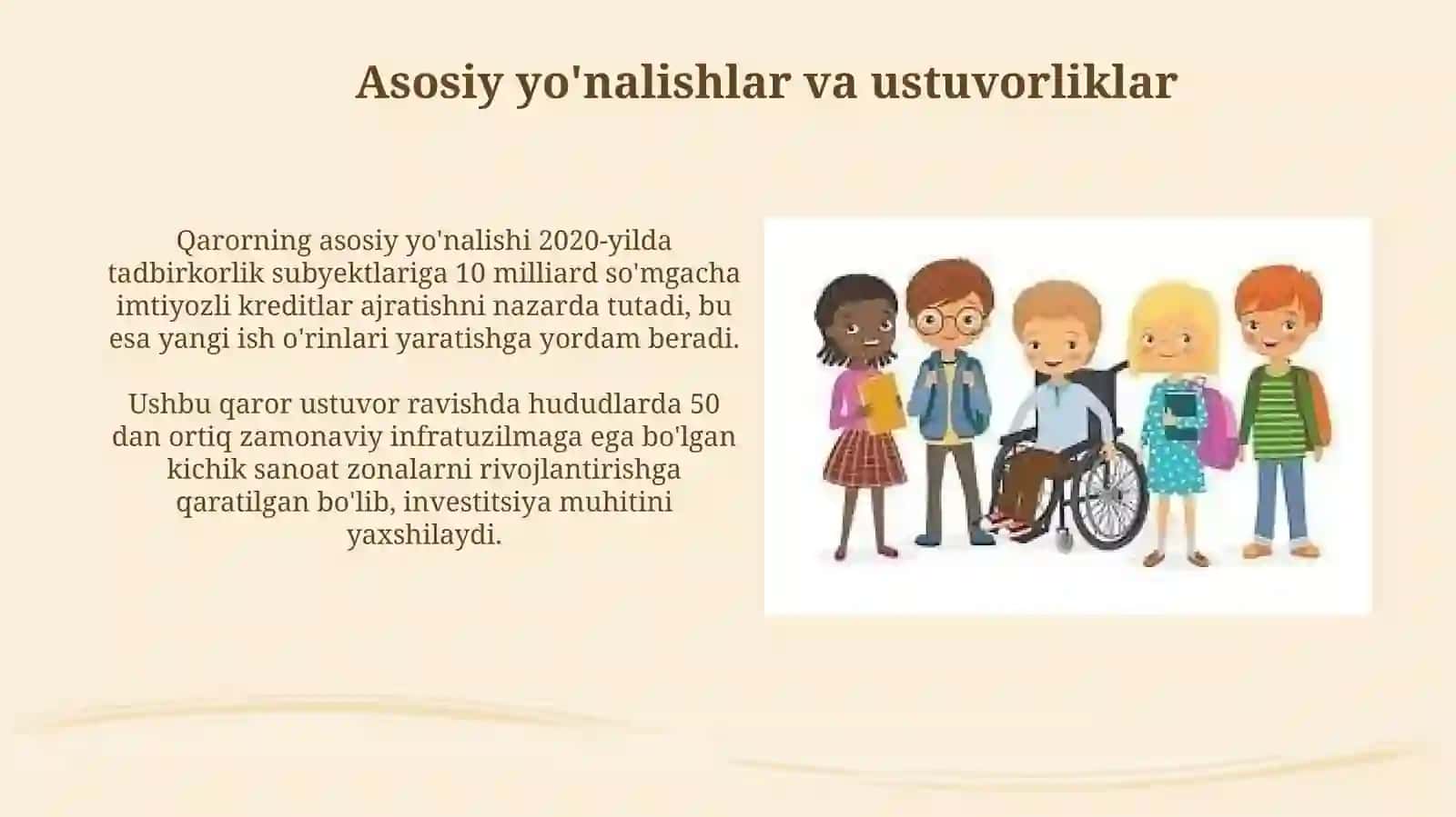OʻzbekistonRespublikasiprezidentining2020yildagiPQ 48/60qarorihaqidamaʼlumot 4