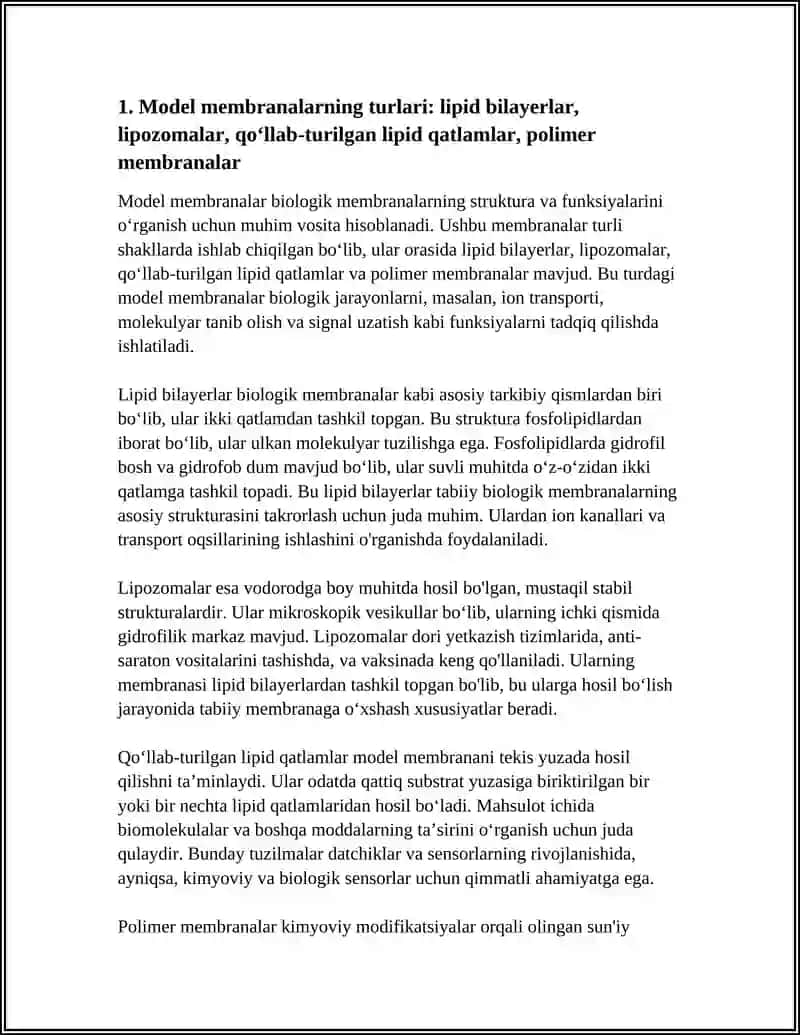 MODEL MEMBRANALAR 4