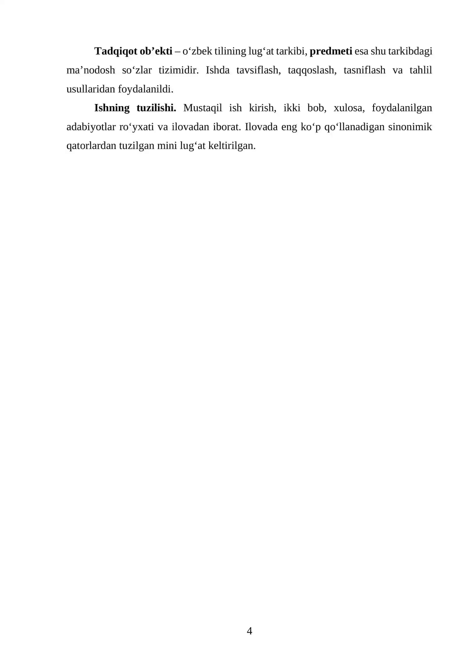 MAʼNODOSH SOʻZLAR (SINONIMLAR), ULARNING TURLARI VA NUTQDAGI VAZIFASI 4