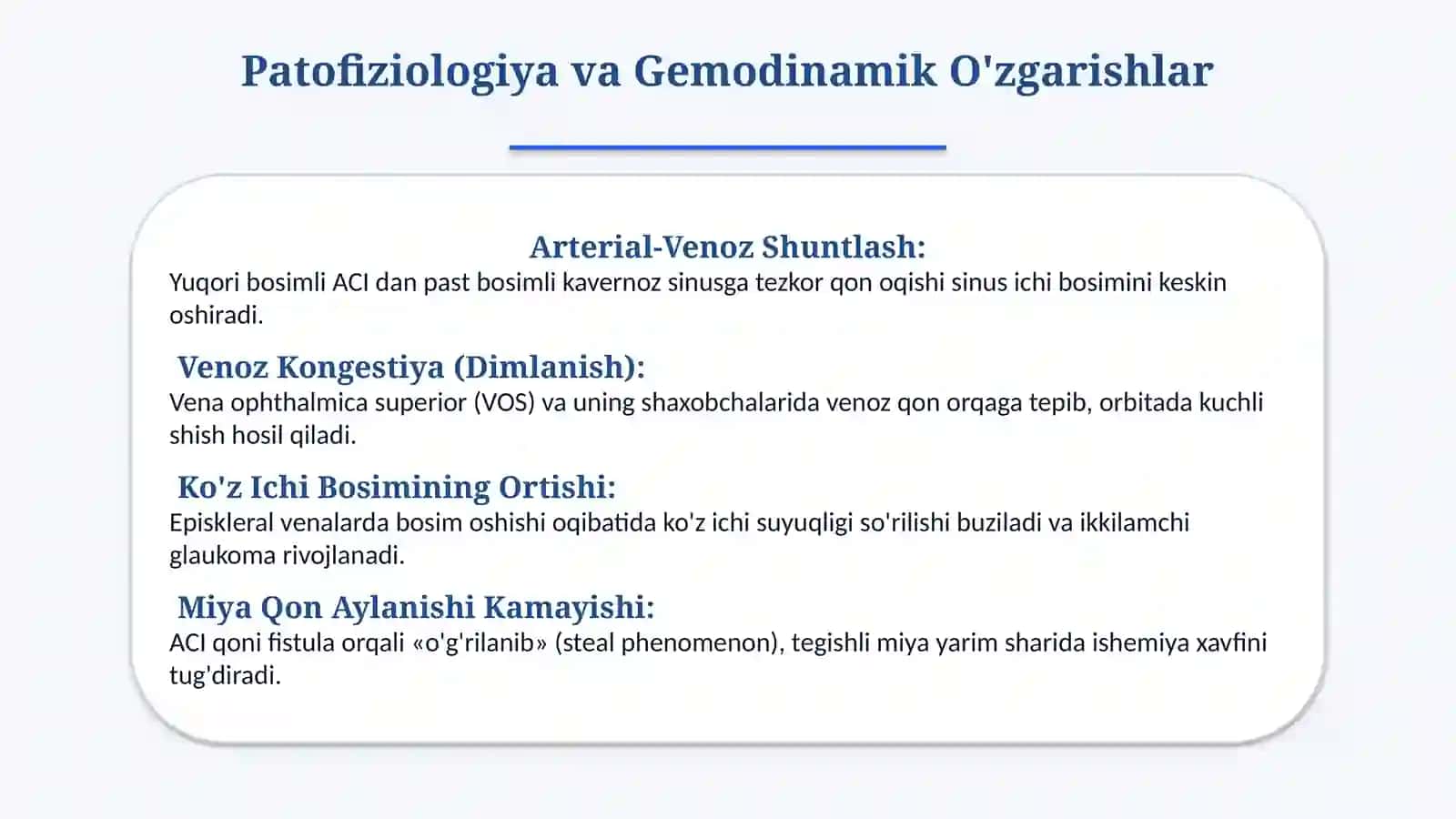 Travmatik karotid-kavernoz tutashma (KKS) — 15 slayd 4