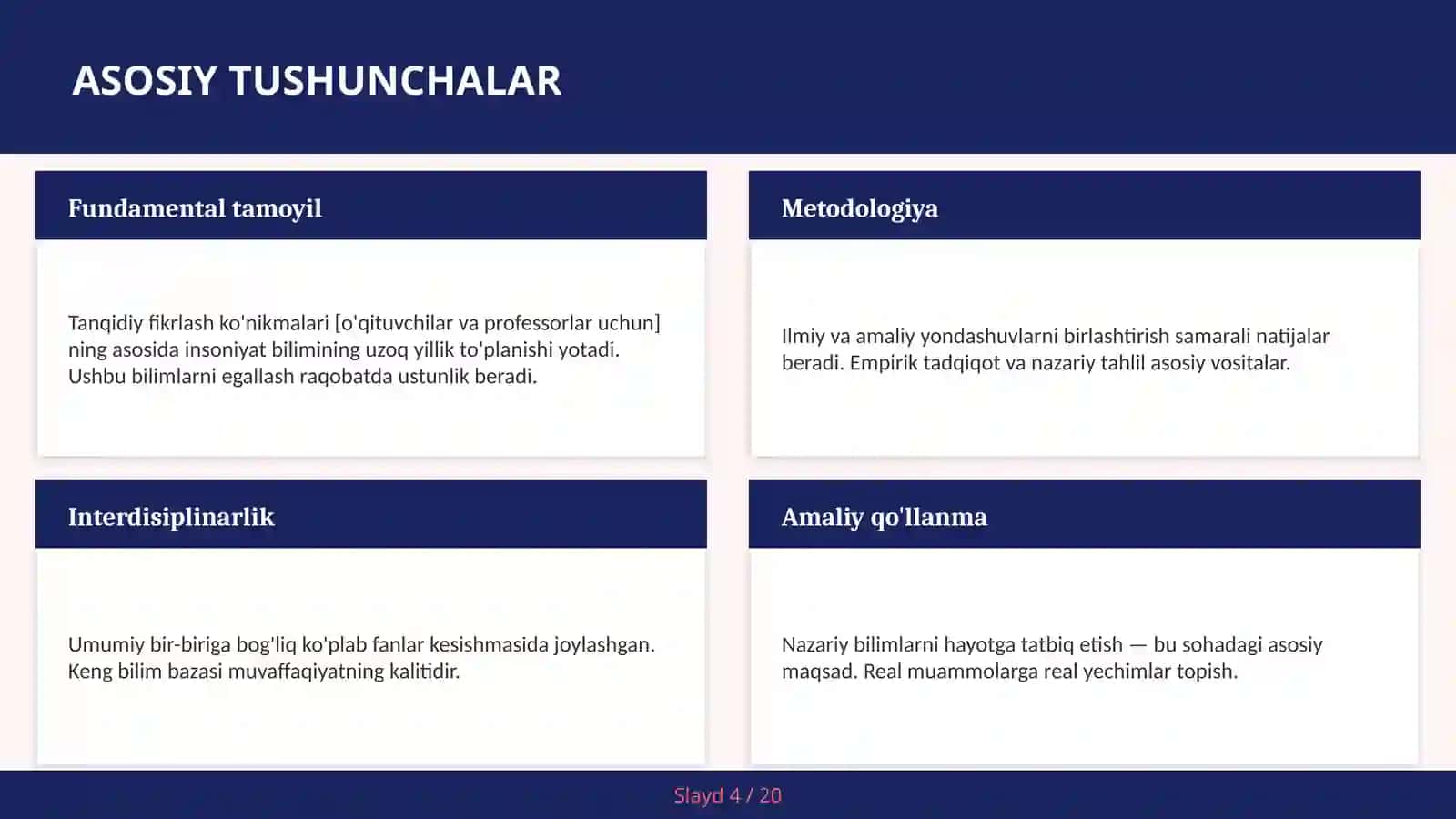 Tanqidiy fikrlash ko'nikmalari [O'qituvchilar va professorlar uchun] 4