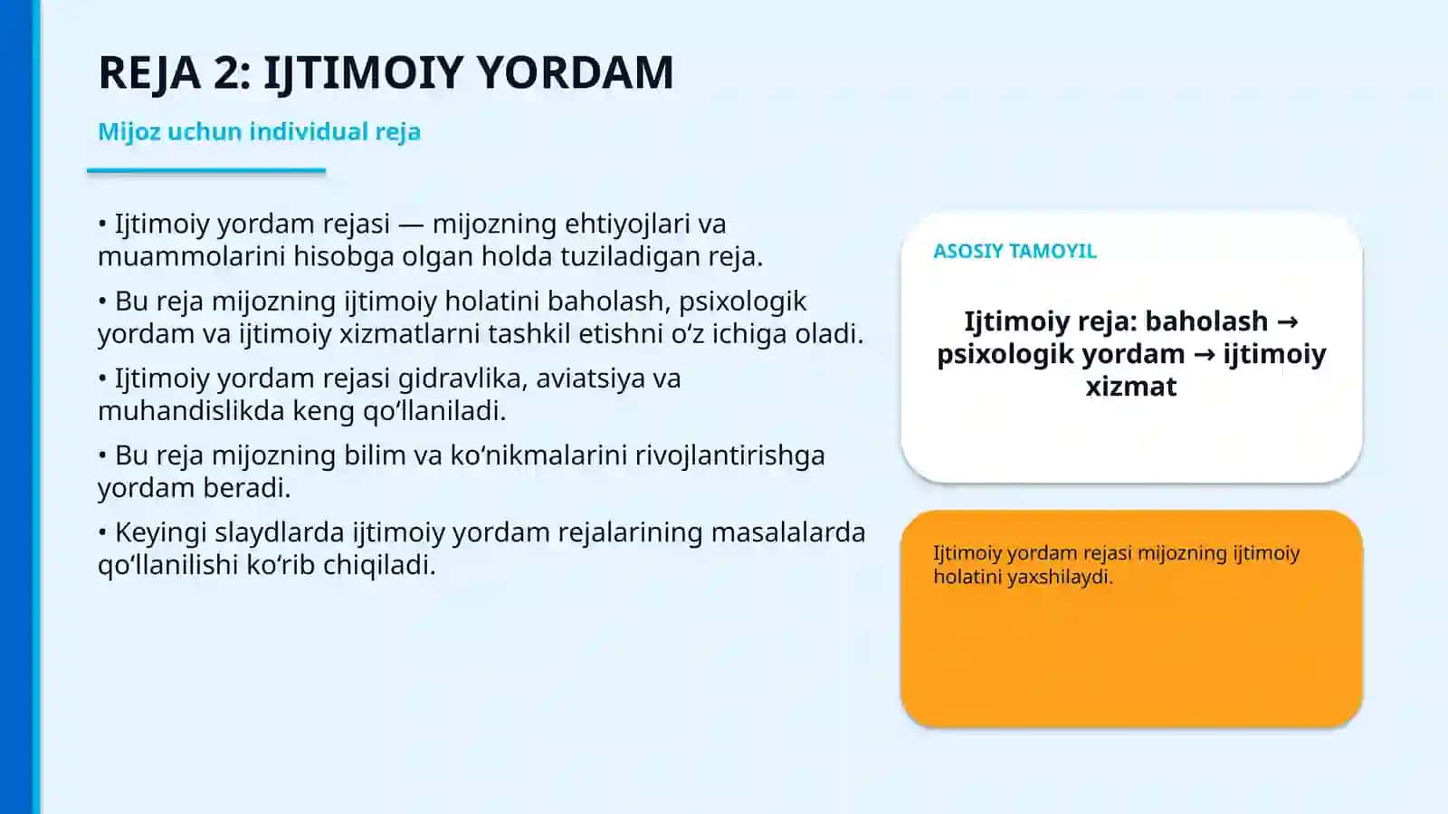 SHAXSGA YO'NALTIRILGAN YONDASHUV 4
