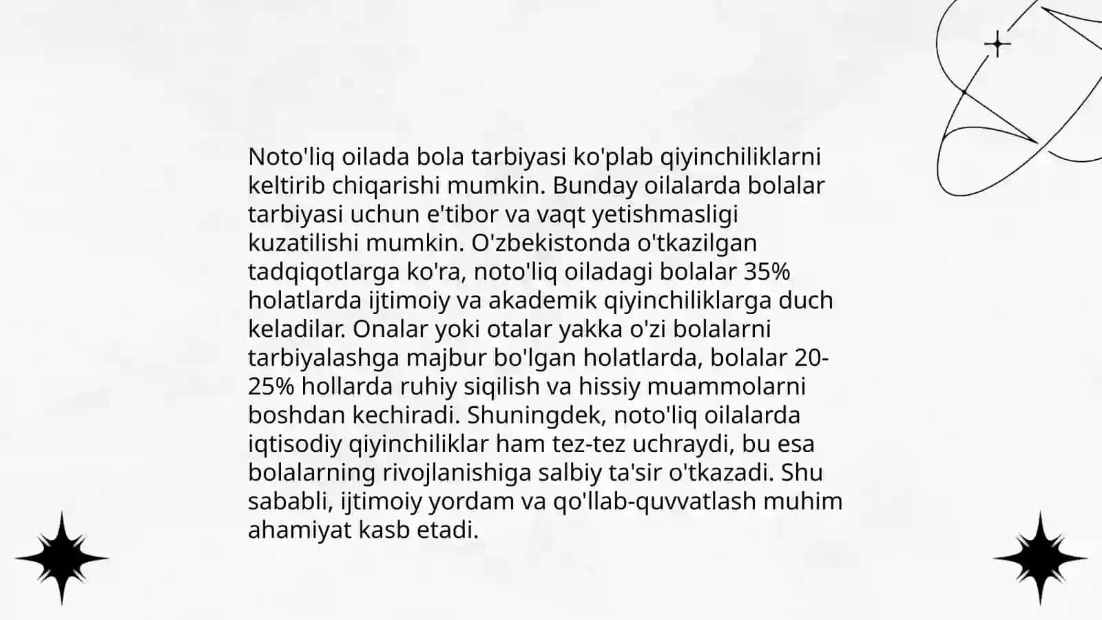 Noto'liq oilada bola shaxsini shakllantirishning ijtimoiy- pedagogik tizimi 4