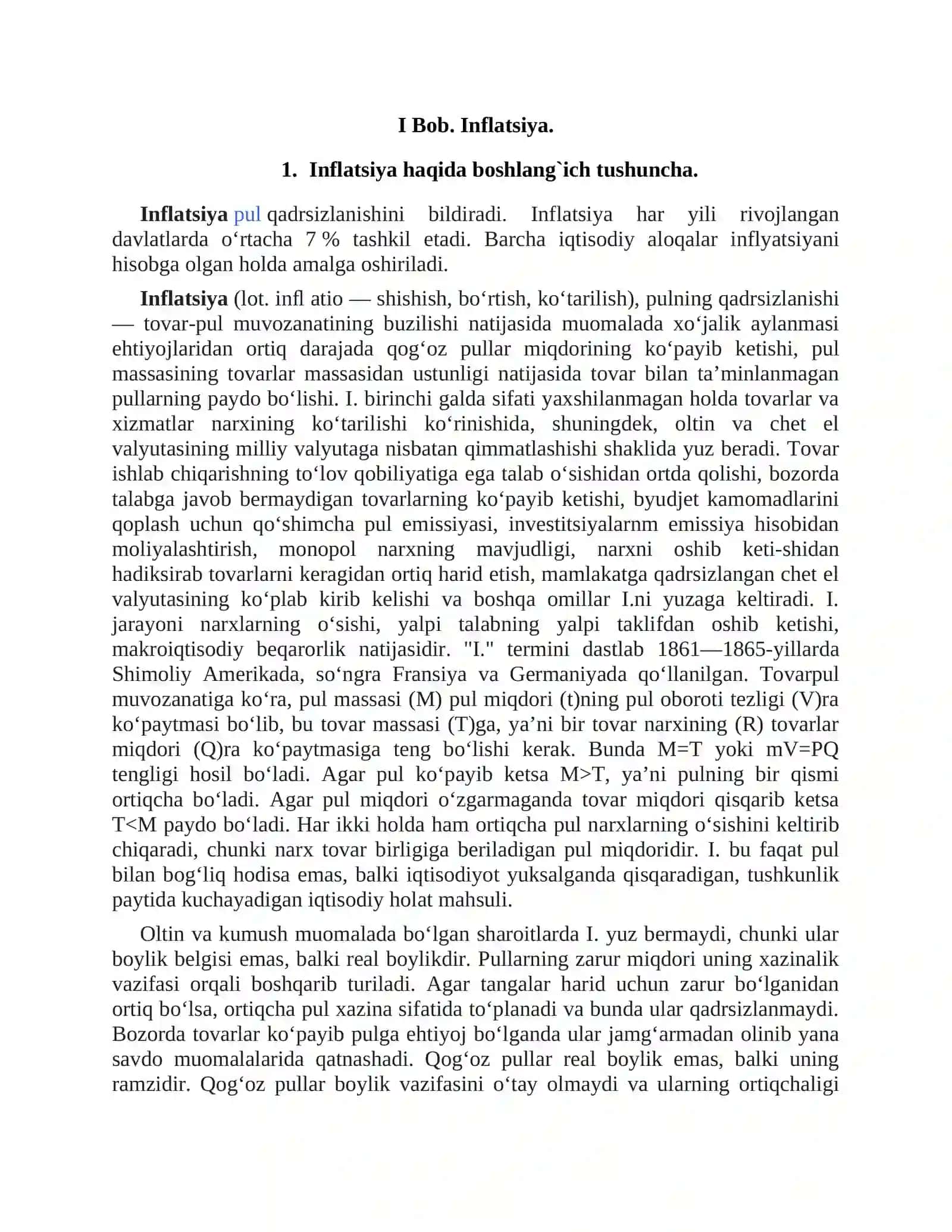 Inflatsiya va aksinflatsiya siyosati 4