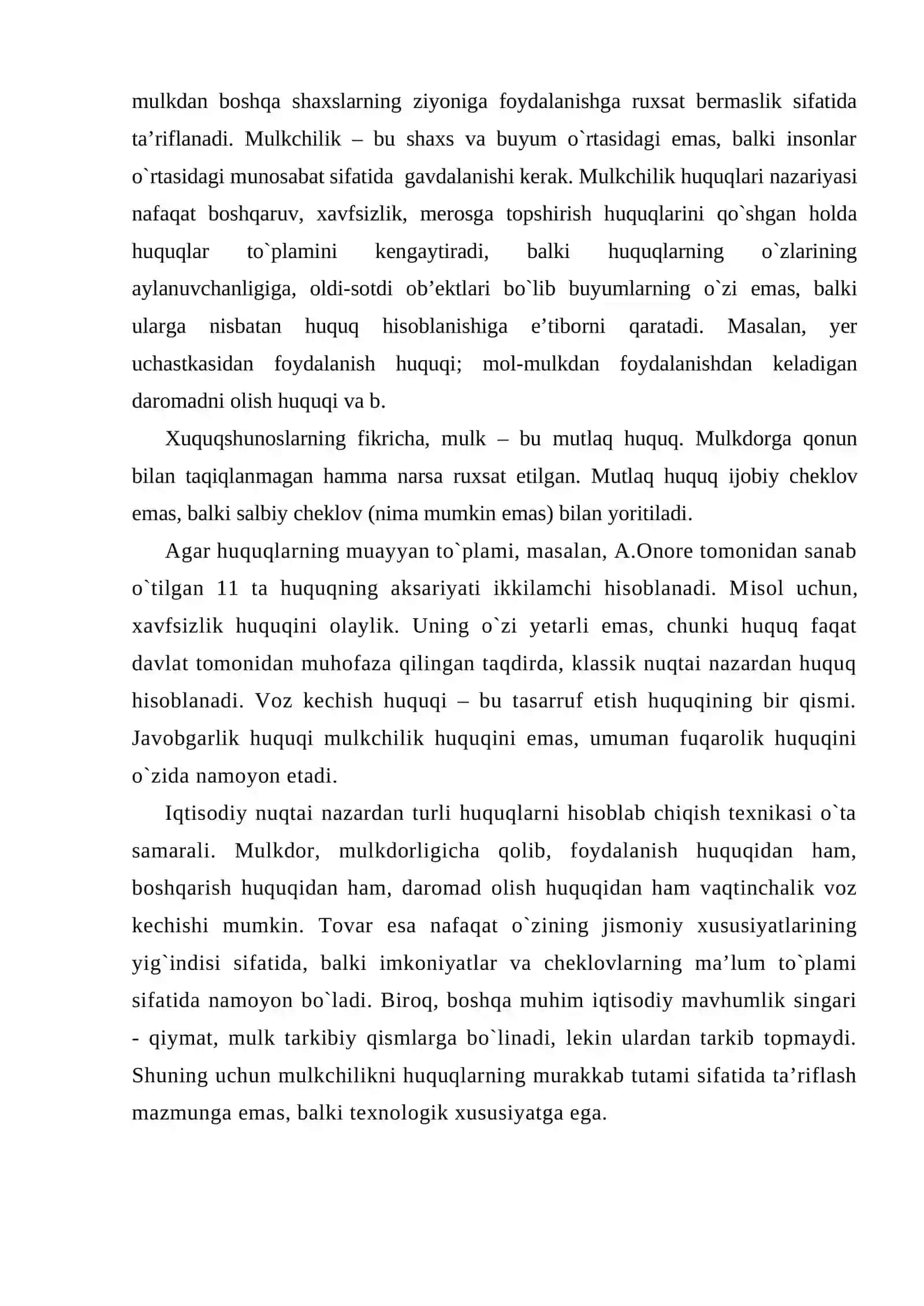 Mulkchilik instituti rivojlanishining evropa va osiyo mamlakatlarida tarkib topgan yo'llari 4
