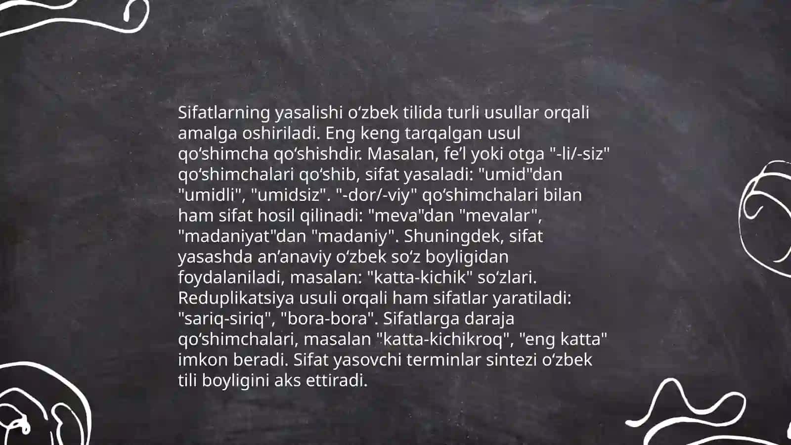 Otlarning yasalishi 4