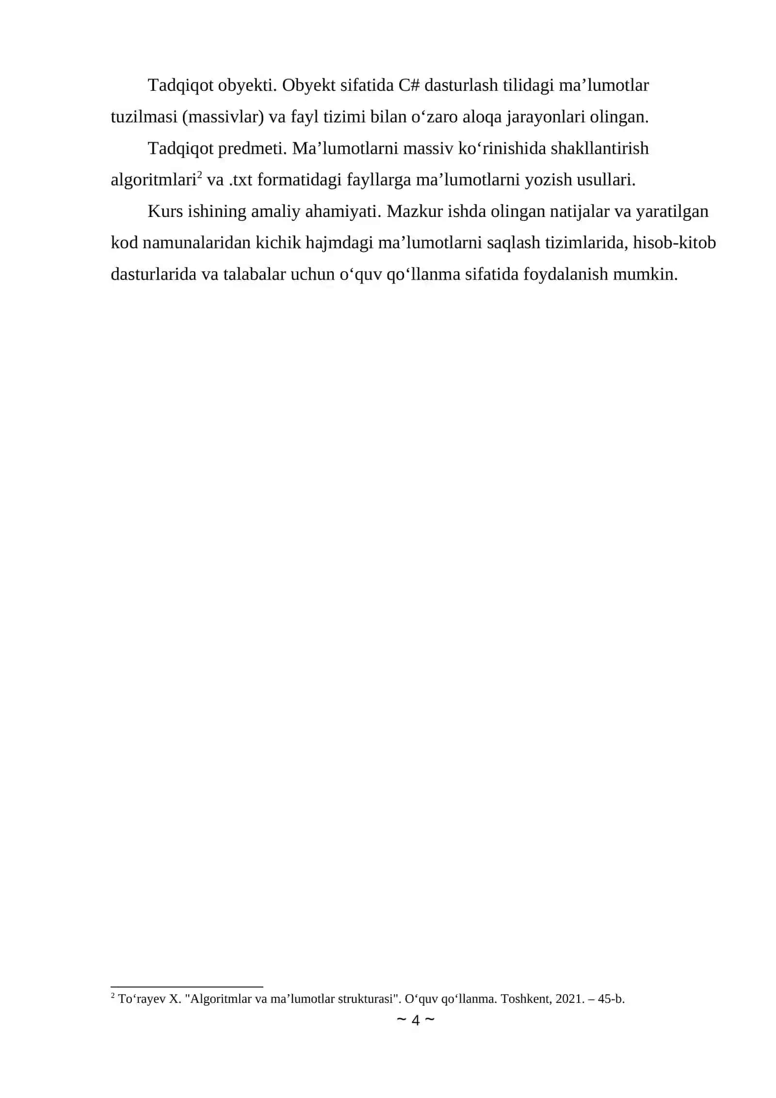 C# da foydalanuvchi kiritgan ma’lumotlardan massiv hosil qilib uni faylga saqlovchi dastur yaratish 4