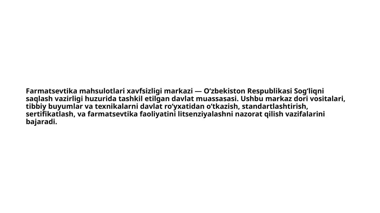 Dorivositalarining Davlat reestri 4