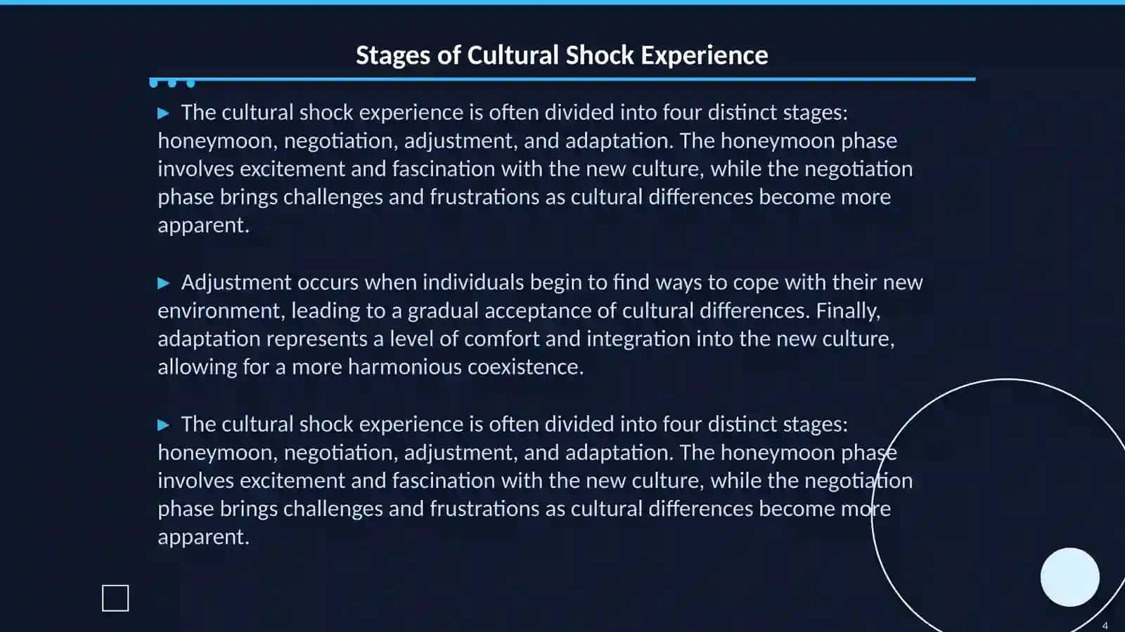 Cultural shock and Intercultural empathy 4