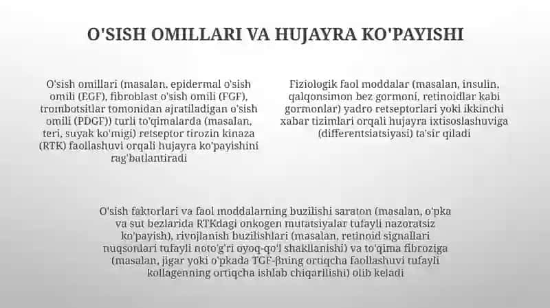 Hujayra morfologiyasi va metabolizmi 4