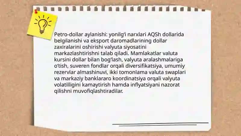 Global moliyaviy tizimdа tаbiy yonilg`i resurslаrini ekspоrt qiluvchi mаmlаkаtlаrning o`zаrо hаmkоrligi 4