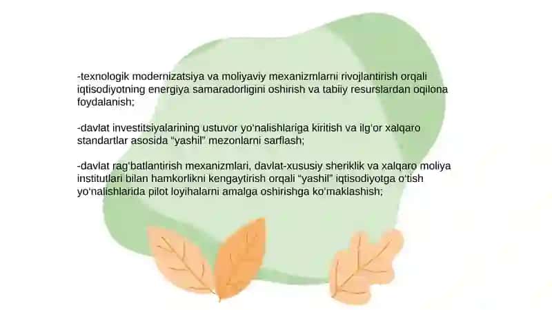 Yashil iqtisodiyot va barqaror rivojlanish 4