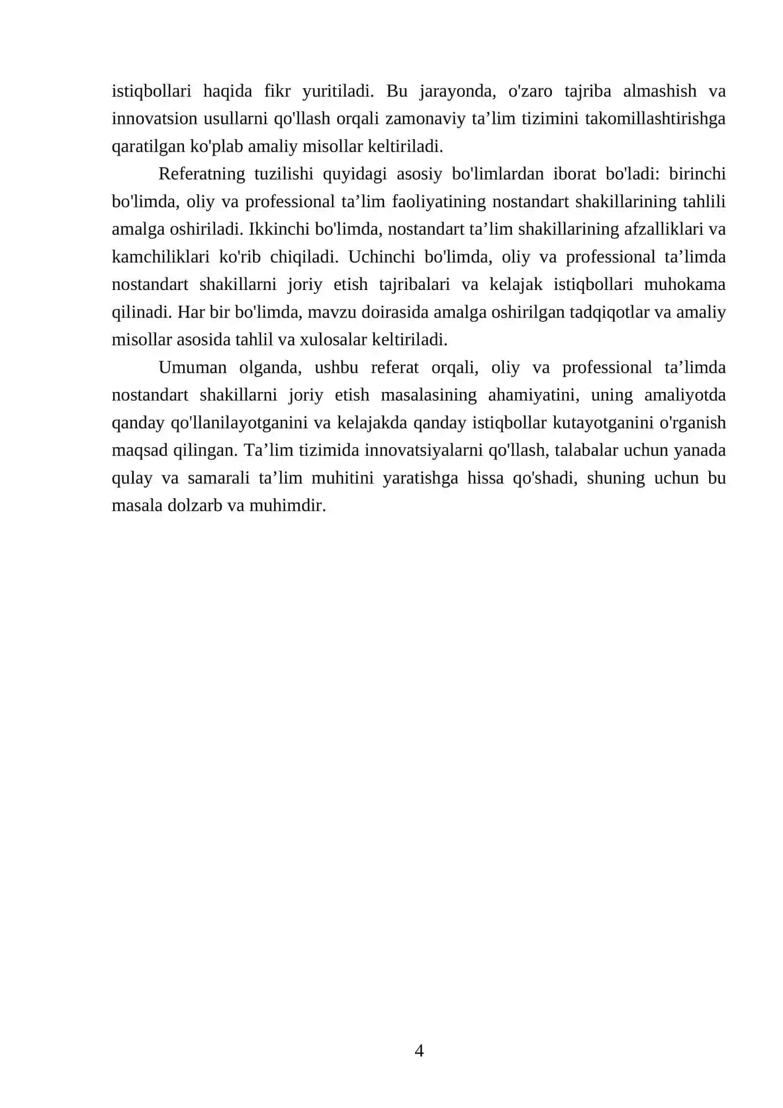 Professional ta'lim faoliyatining nostandart shakillari 4