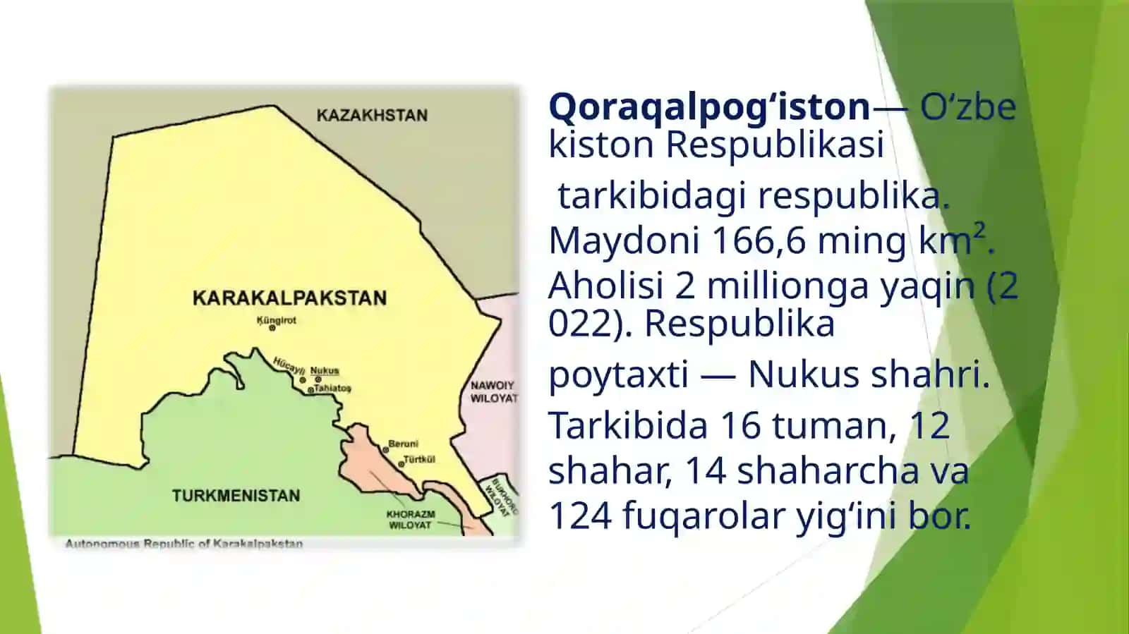 Qoraqalpogʻistonmustaqil yillarida 4