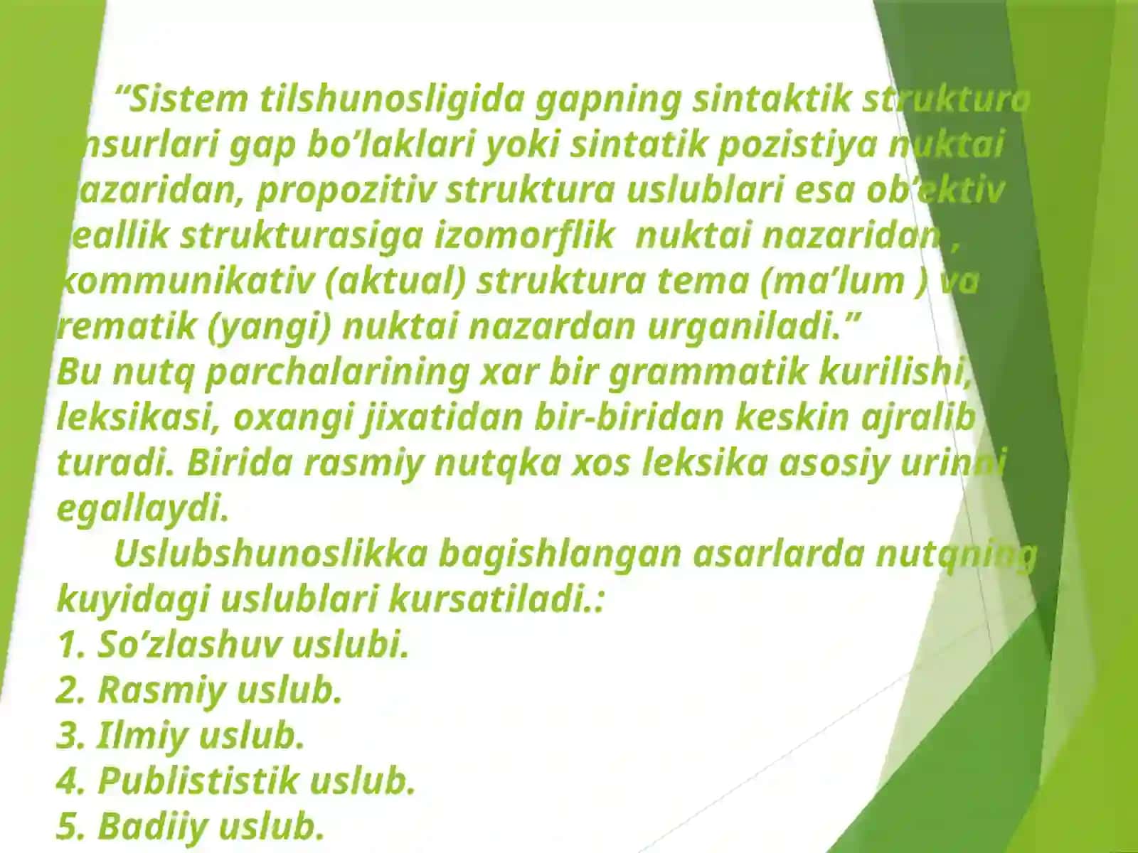 Adabiynutq va uning uslublari 4