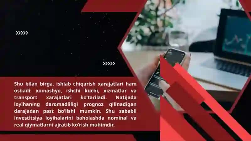 Investitsiya faoliyati iqtisodiyotning barqaror rivojlanishi va raqobatbardoshligini o‘shirishda muhim rol o‘ynaydi. 4