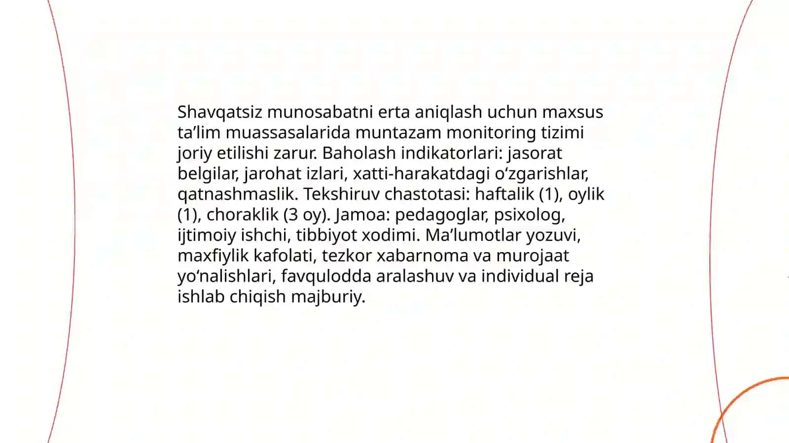 Bolalarni shavqatsiz munosabatdan himoyaqilish alohida taʼlim ehtiyojlari boʻlgan bolalar 4