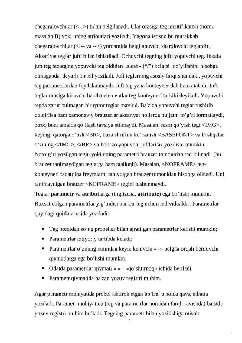 “Bolalar dunyosi” - online bozorini loyihalash 4