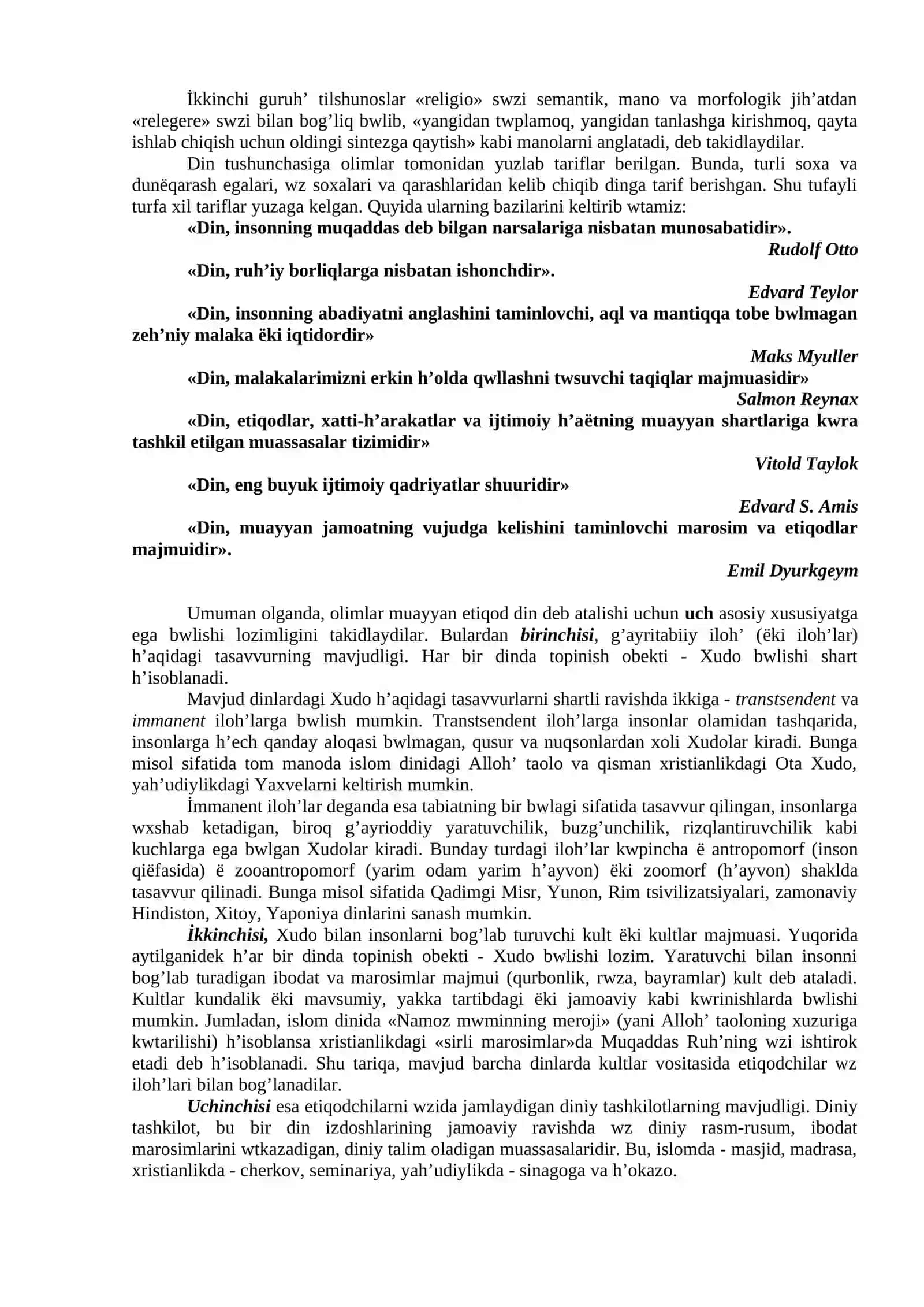 Dinshunoslik 4
