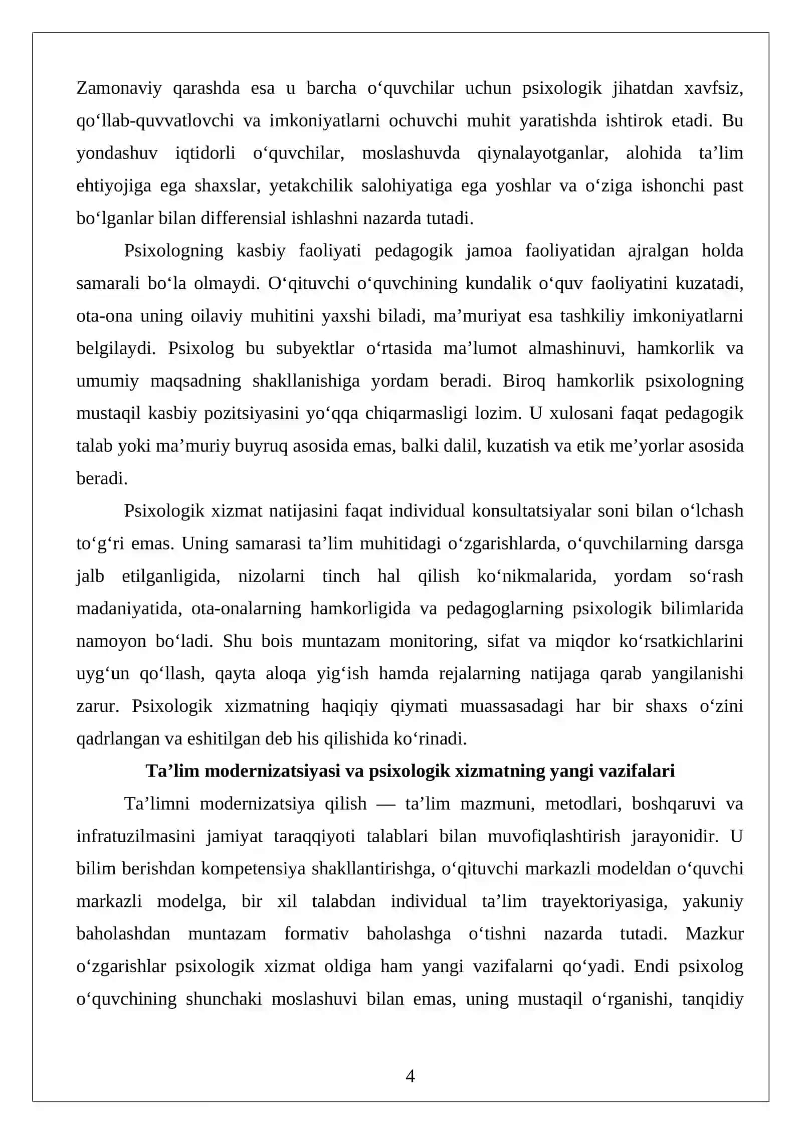 Ta’limni modernizatsiya qilish bosqichida psixologik xizmat Referat.docx 4