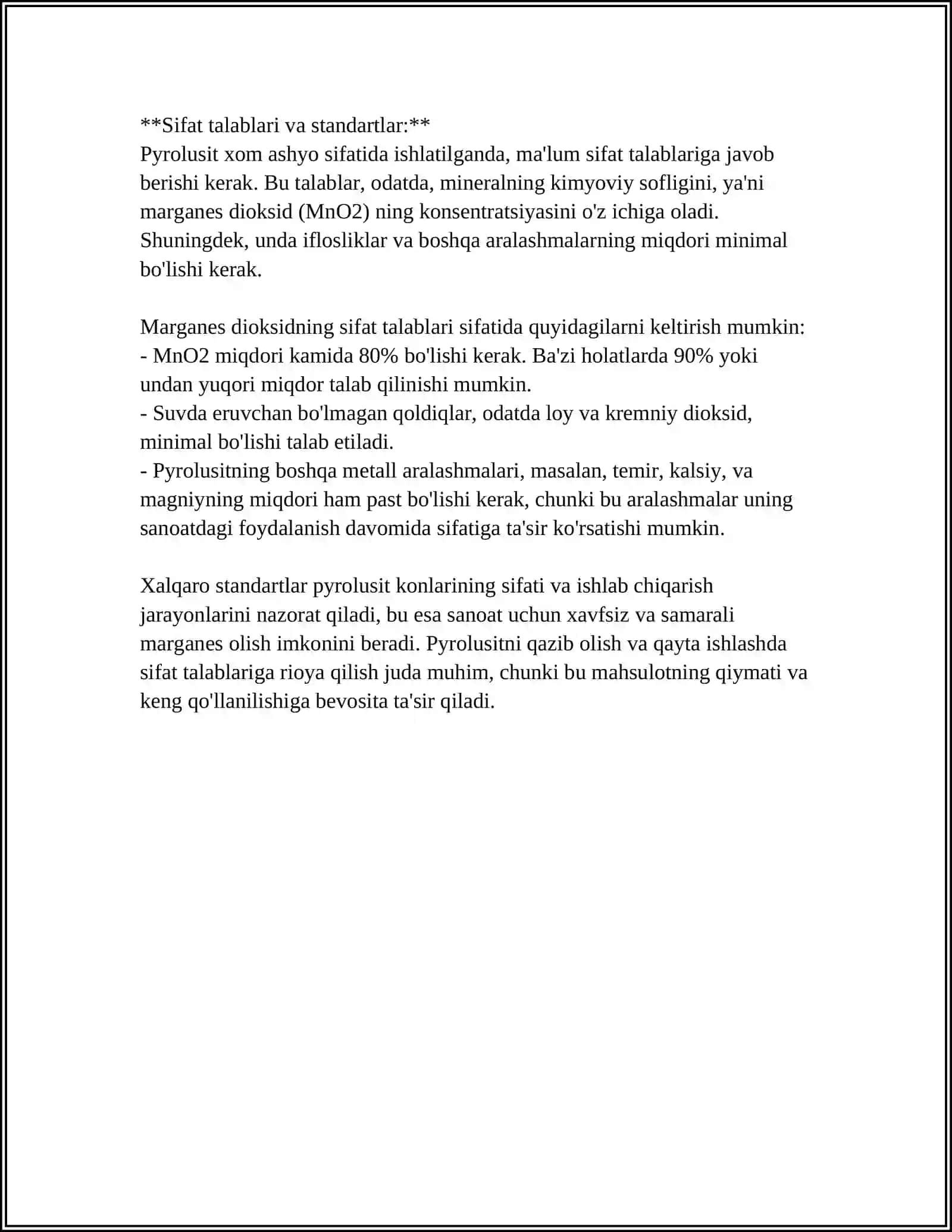 KALIY PERMANGANAT ISHLAB CHIQARISH 4