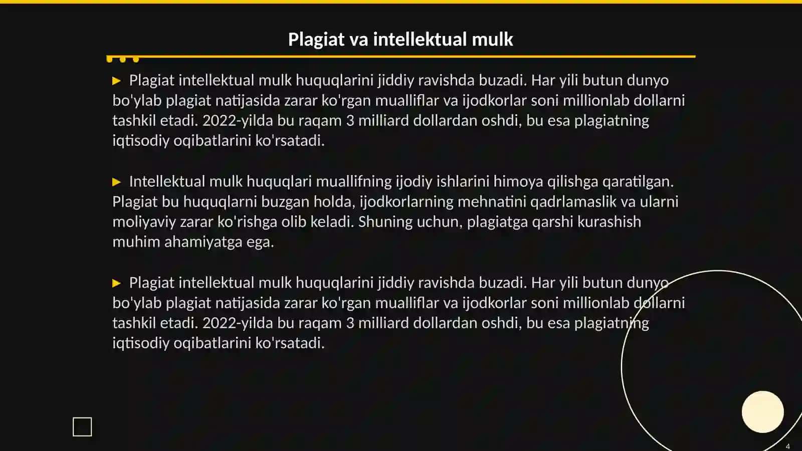 Plagiat va uning salbiy oqibatlari 4