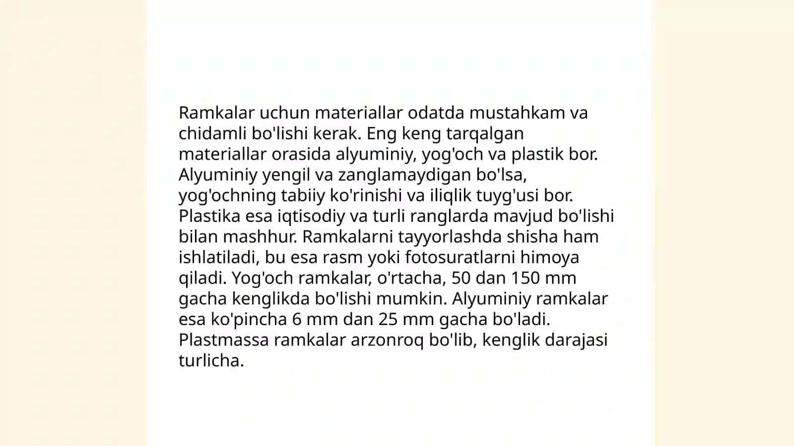 3-sinf texnologiya Ramka mavzusi 4