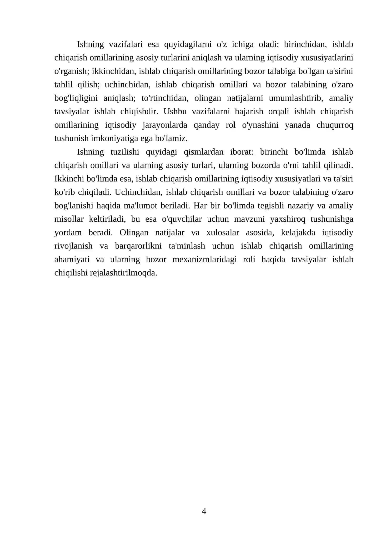 Ishlab chiqarish omillari bozorlari xususiyatlari 4
