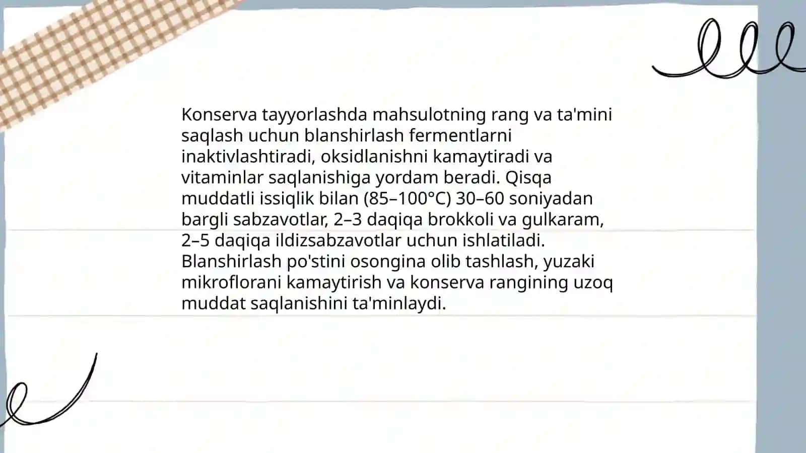 Blanshirlash jarayoni qanday hollarda qollaniladi 4