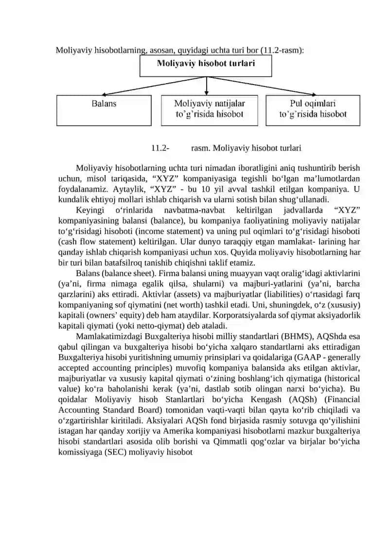 Moliyaviy hisobot funksiyalari va ularning turlari 4